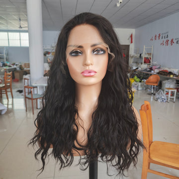 20" STAR CAP SILK TOP EUROPEAN WAVY WIG #2