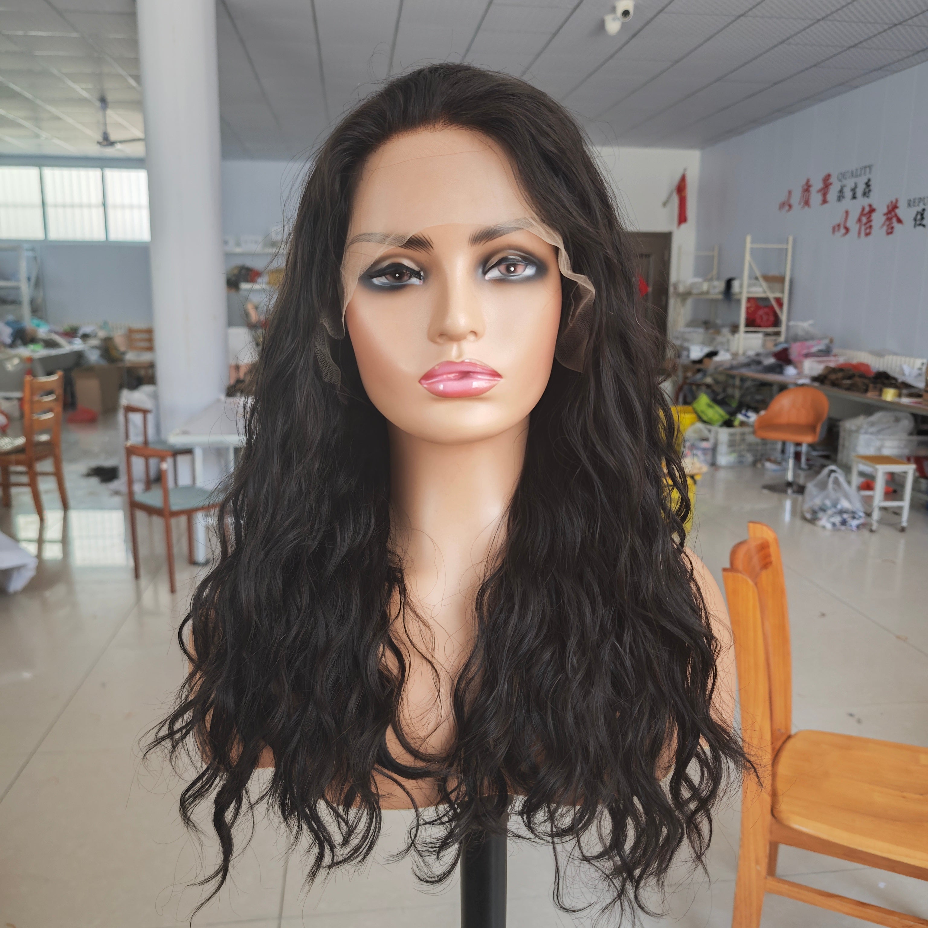 20" STAR CAP SILK TOP EUROPEAN WAVY WIG #2