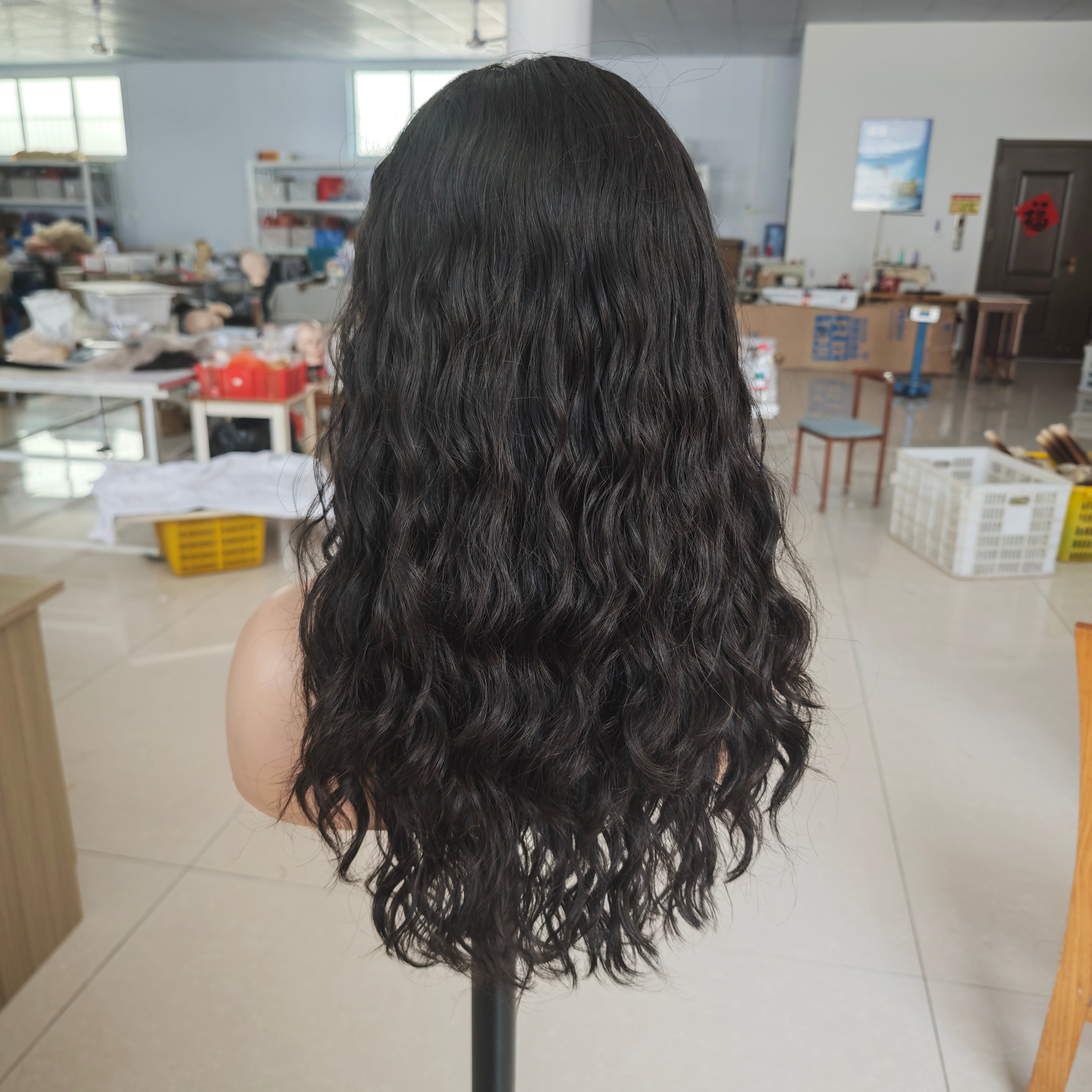20" STAR CAP SILK TOP EUROPEAN WAVY WIG #2
